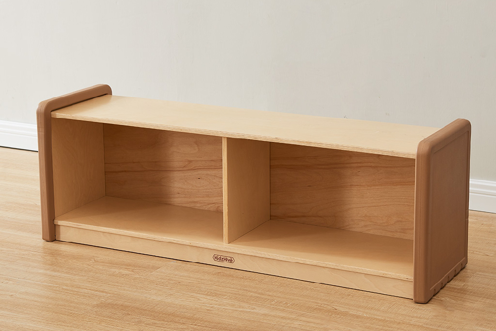 masterkidz 軟邊角系列-2格單層櫃